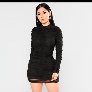Fashion nova mesh dress